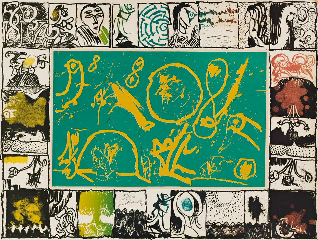 PIERRE ALECHINSKY Illusion d'optique. (1 of 1)