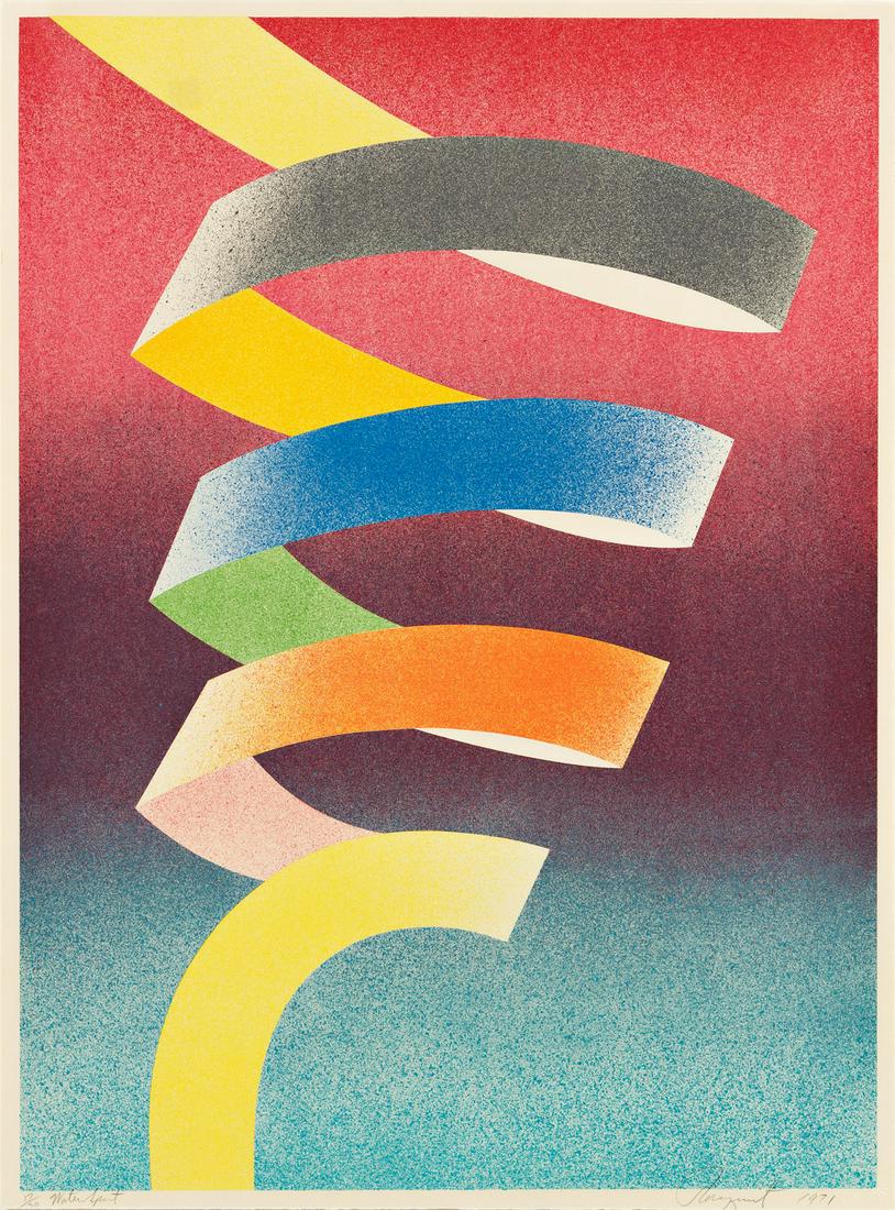 JAMES ROSENQUIST Water Spout. (1 of 1)
