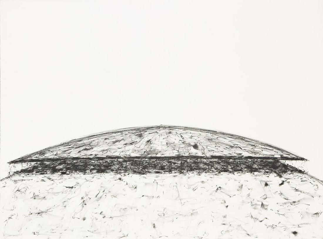 DAN FLAVIN A Proposed Fountain of Trickling Water with: DAN FLAVIN A Proposed Fountain of Trickling Water with Ultra-Violet Underlighting in Memory of Pablo Picasso. Lithograph on Arches 88 paper, 1974. 570x767 mm; 22½x30¼ inches (sheet), full ma