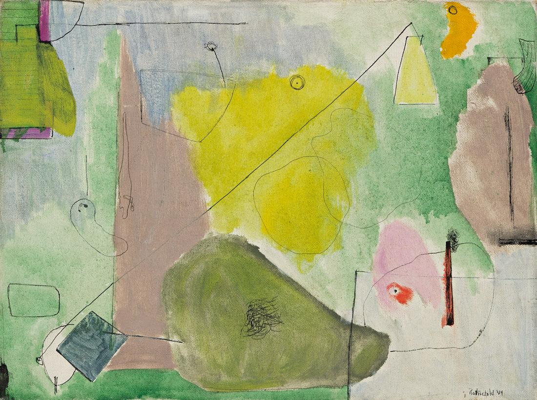 JUDITH ROTHSCHILD (1921 - 1993, AMERICAN) Untitled. oil (1 of 1)