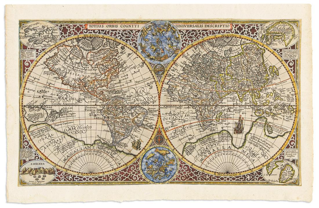 MERULA, PAULUS. Totius Orbis Cogniti Universalis (1 of 1)