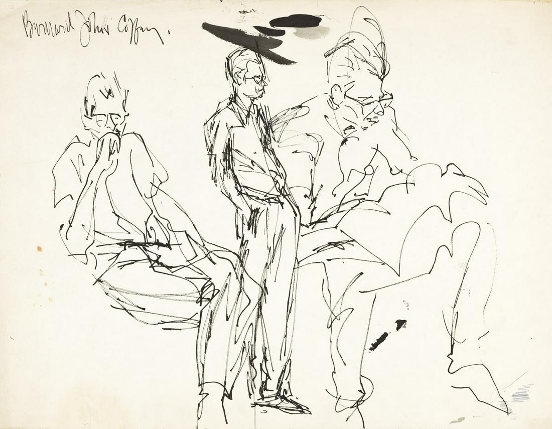 JOE EULA (1925-2004) One Kodak contact sheet, Five (1 of 7)