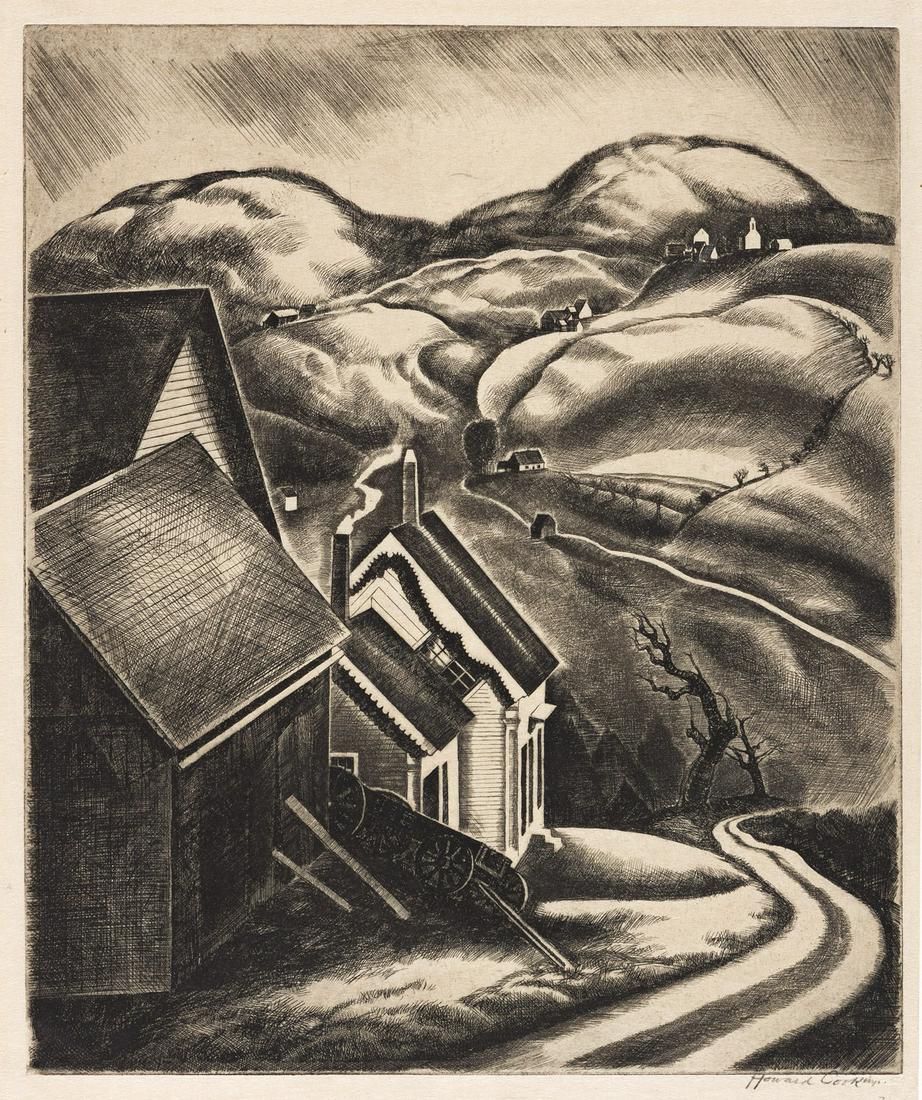 HOWARD COOK (1901-1980) New England Valley (The (1 of 1)