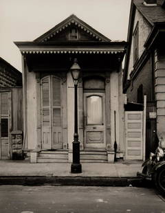 PETER SEKAER (1901-1950) Youngstown, Ohio, Gibson: PETER SEKAER (1901-1950) Youngstown, Ohio, Gibson Street * New Orleans * St. Louis Street, New Orleans. Together, 3 photographs. Silver prints, the first image measuring 114.3x158.7 mm; 4½x6¼
