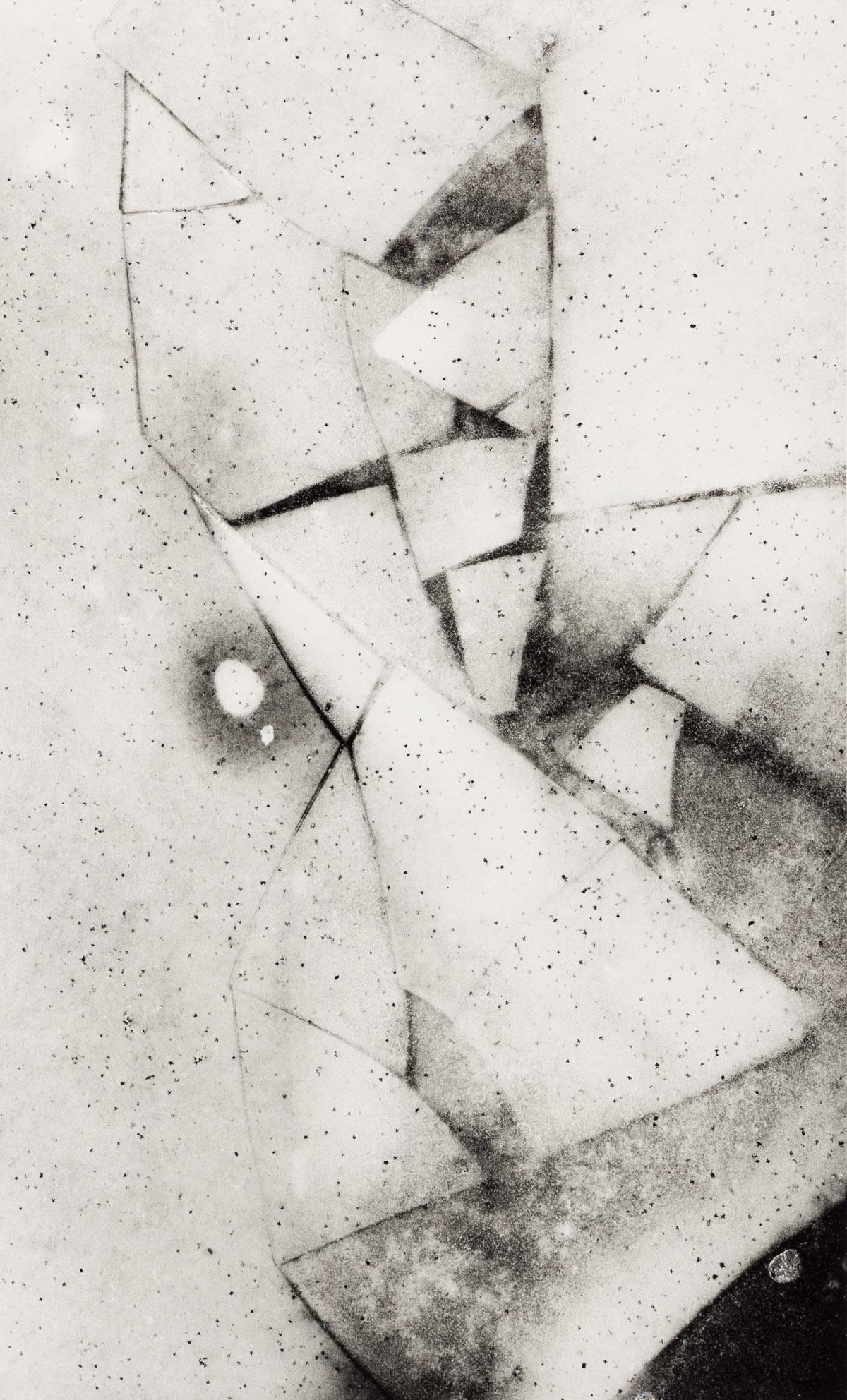 PAUL CAPONIGRO (1932- ) River Ice, Newton, (1 of 1)