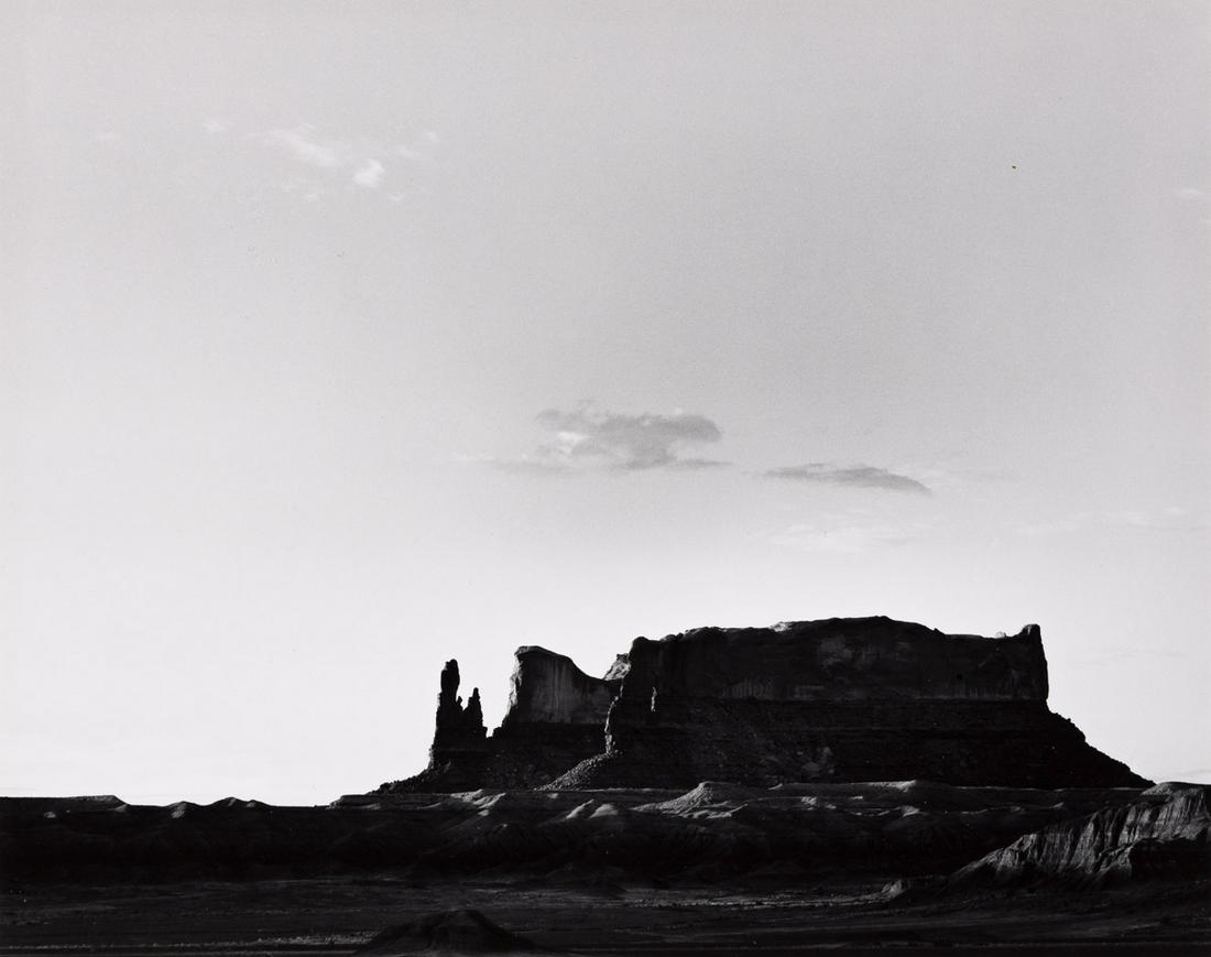 PAUL CAPONIGRO (1932- ) Monument Valley. Silver print, (1 of 1)
