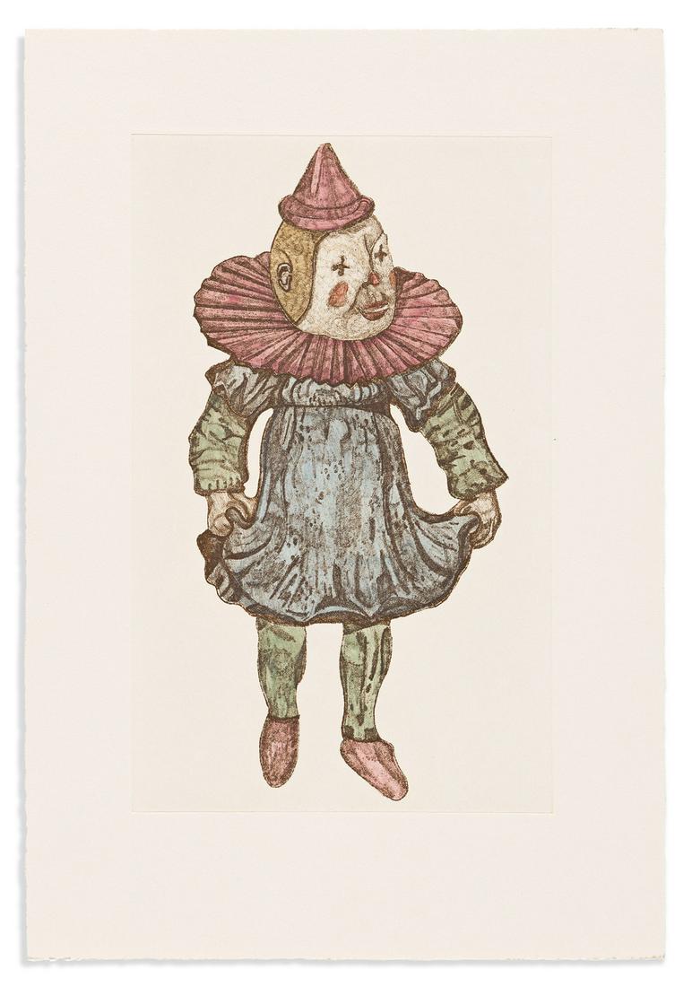 HAMMER, JONATHAN. 1830. By René Crevel.: HAMMER, JONATHAN. 1830. By René Crevel. Illustrated with two hand-colored soft ground etchings by Jonathan Hammer on Somerset. Portrait of Crevel by George Platt Lynes. 4to, loose sheets laid int