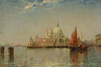 ARTHUR MEADOWS Santa Marie della Salute, Venice. Oil on canvas, 1907. 510x760 mm; 20x30 inches.