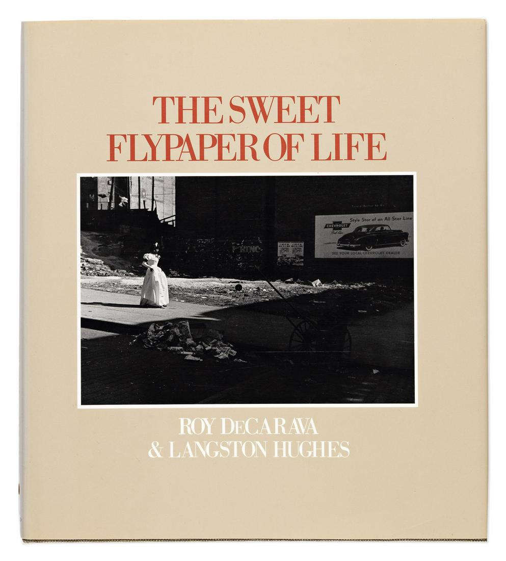 ROY DECARAVA. A group of 6 signed books, including his iconic The Sweet Flypaper of Life and: ROY DECARAVA. A group of 6 signed books, including his iconic The Sweet Flypaper of Life and important later monographs. A selection of titles from DeCarava, all of which are signed, and some inscribe