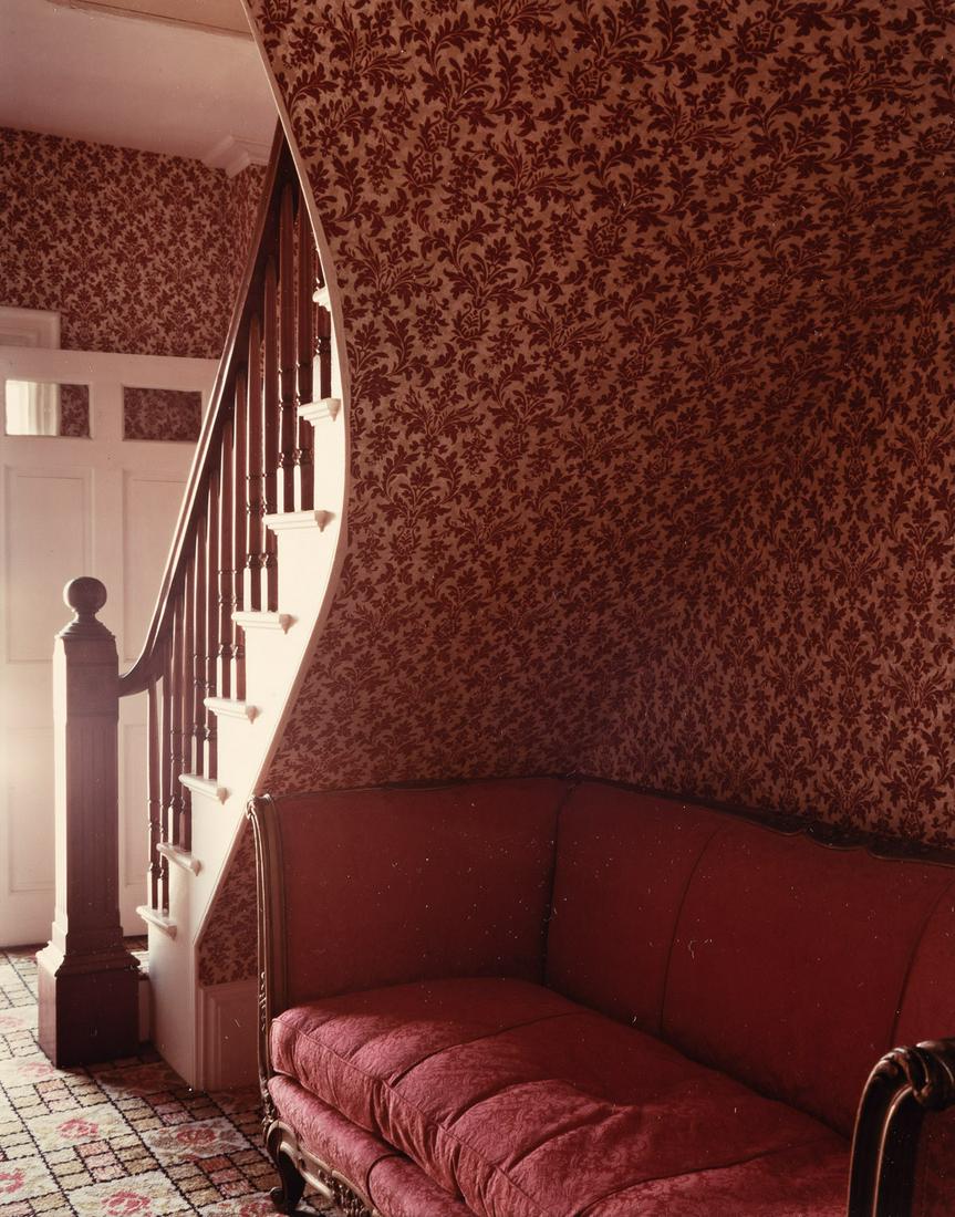 JOEL MEYEROWITZ (1938- ) Flying Stairwell, Provincetown, MA.: JOEL MEYEROWITZ (1938- ) Flying Stairwell, Provincetown, MA. Chromogenic print, the image measuring 9x7¾ inches (25x19.7 cm.), the sheet 14x11 inches (35.6x28 cm.), with Meyerowitz's signature, t