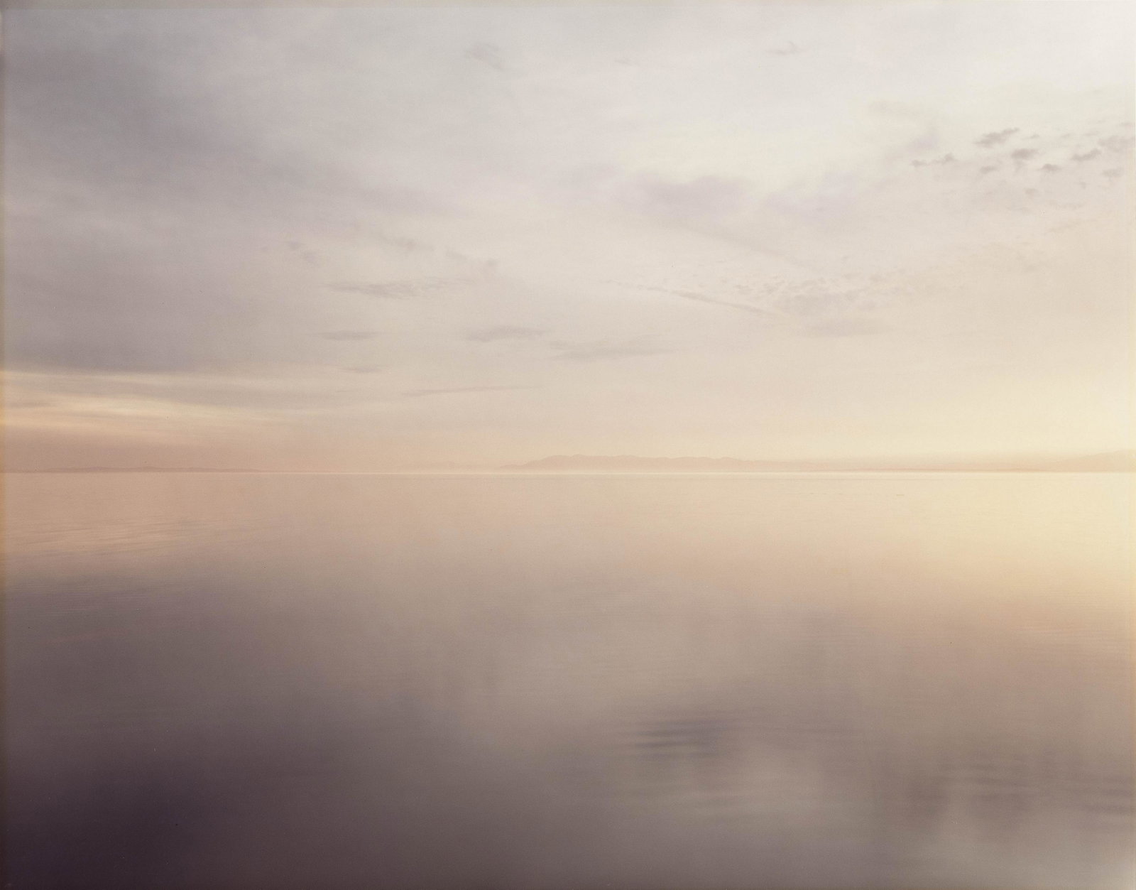RICHARD MISRACH (1949- ) View from Bombay Beach (Salton Sea).: RICHARD MISRACH (1949- ) View from Bombay Beach (Salton Sea). Chromogenic print, the image measuring 18¼x23 inches (46.4x58.4 cm.), the sheet slightly larger, with Misrach's signature, title, dat