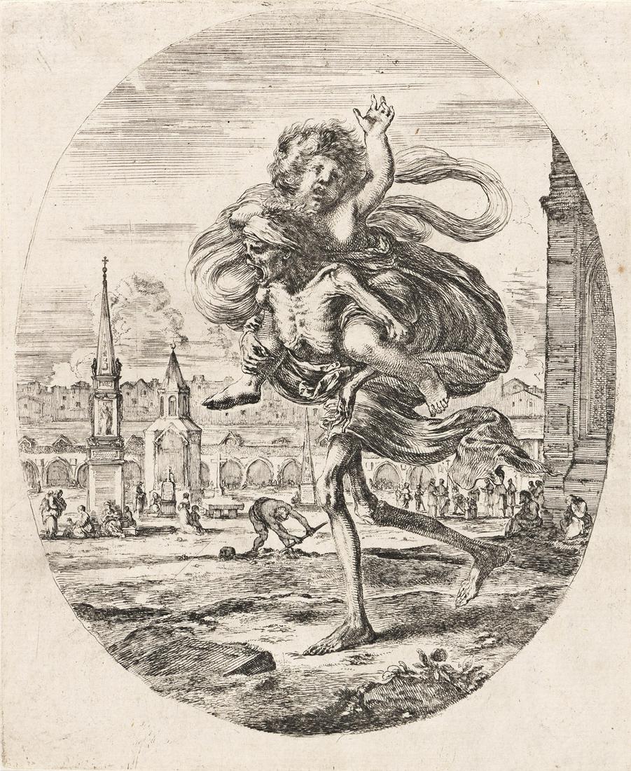 STEFANO DELLA BELLA Death Carrying off a Child. (1 of 1)