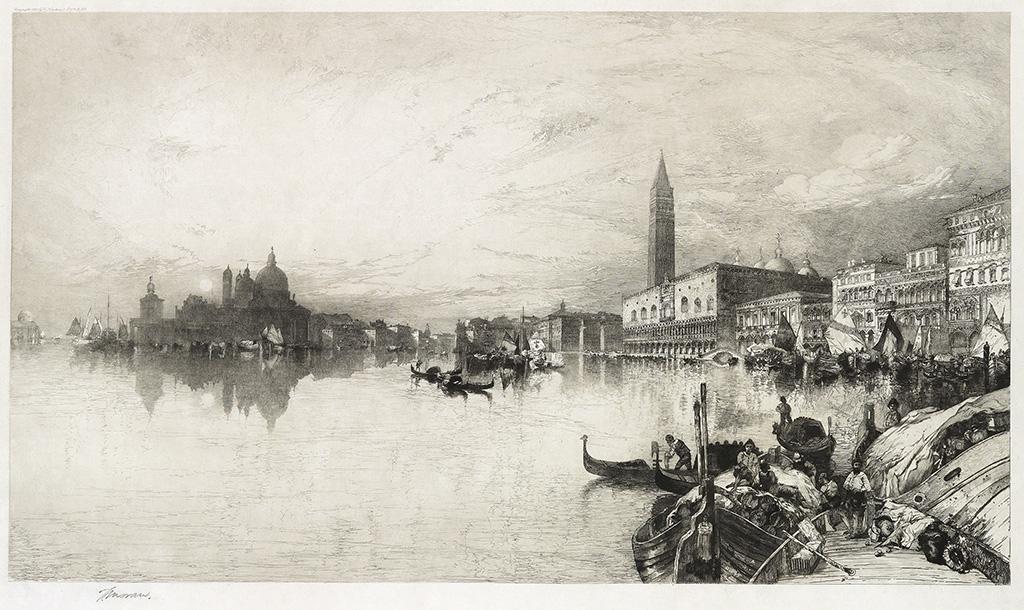 THOMAS MORAN (AFTER) The Gates of Venice. (1 of 1)