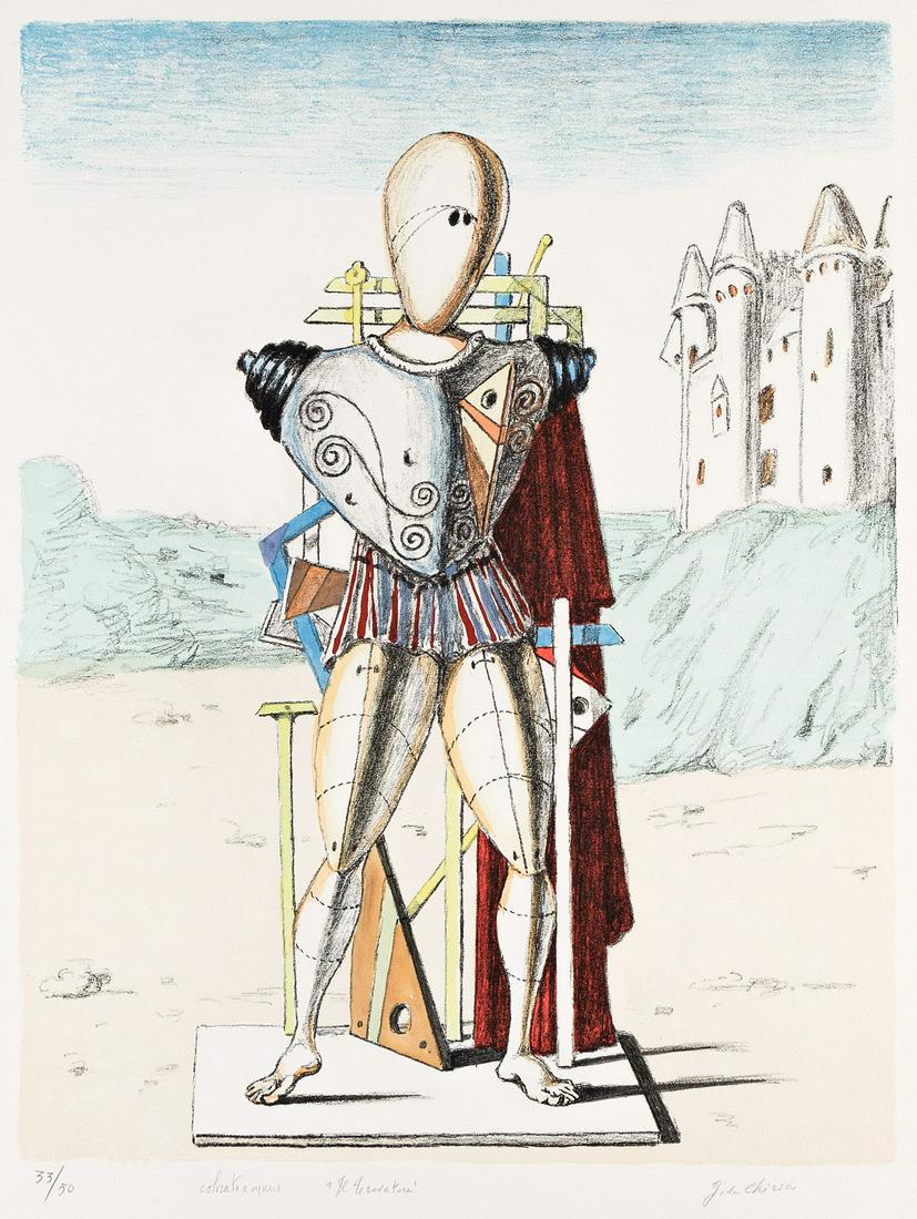 GIORGIO DE CHIRICO Trovatore. (1 of 1)