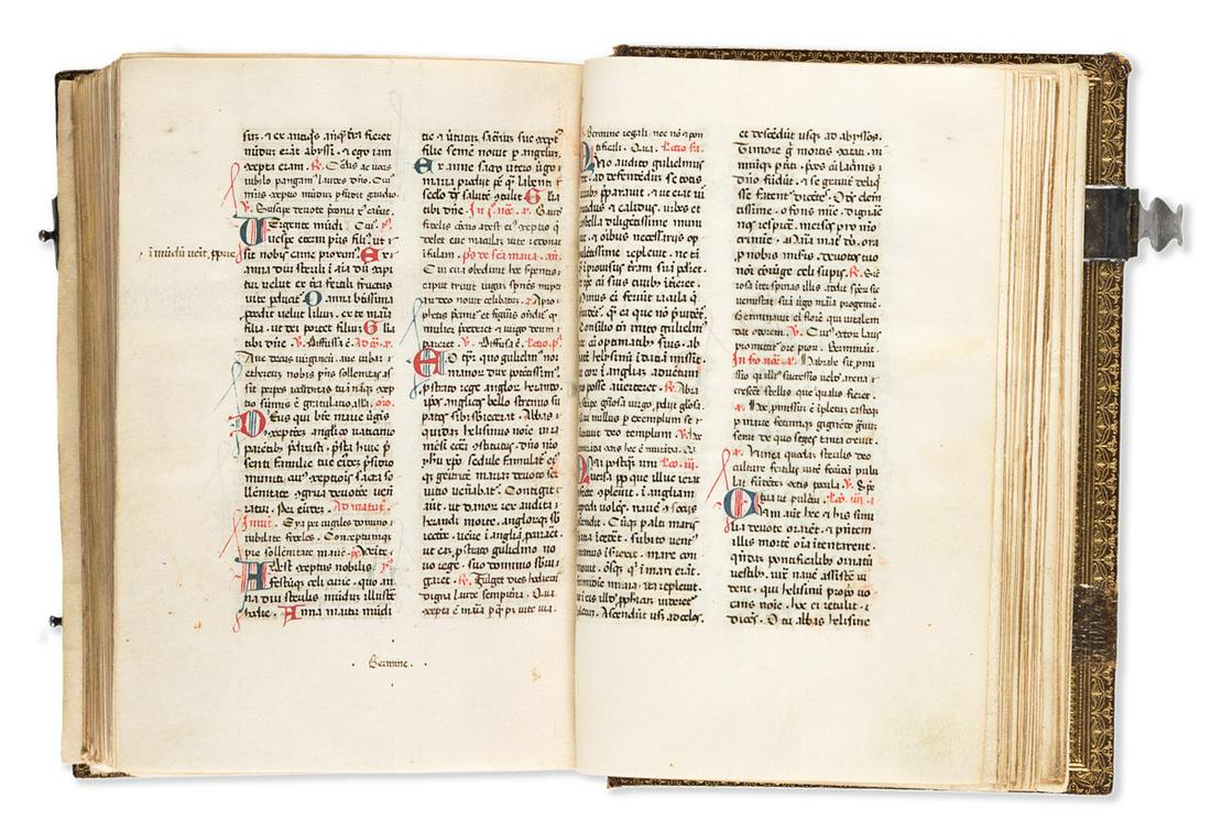Carmelite Breviary. Manuscript on Parchment. (1 of 2)
