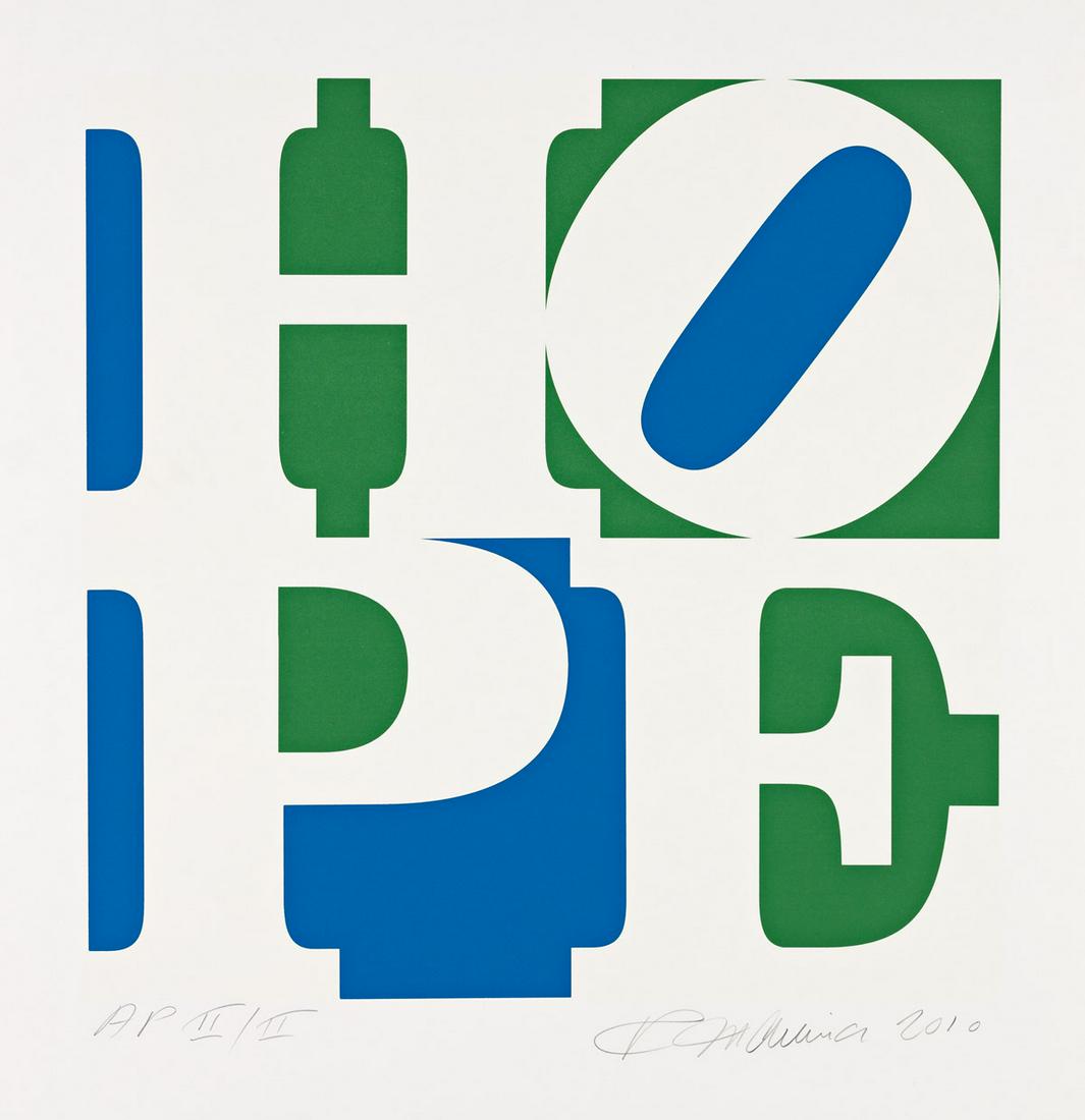 ROBERT INDIANA HOPE. (1 of 1)