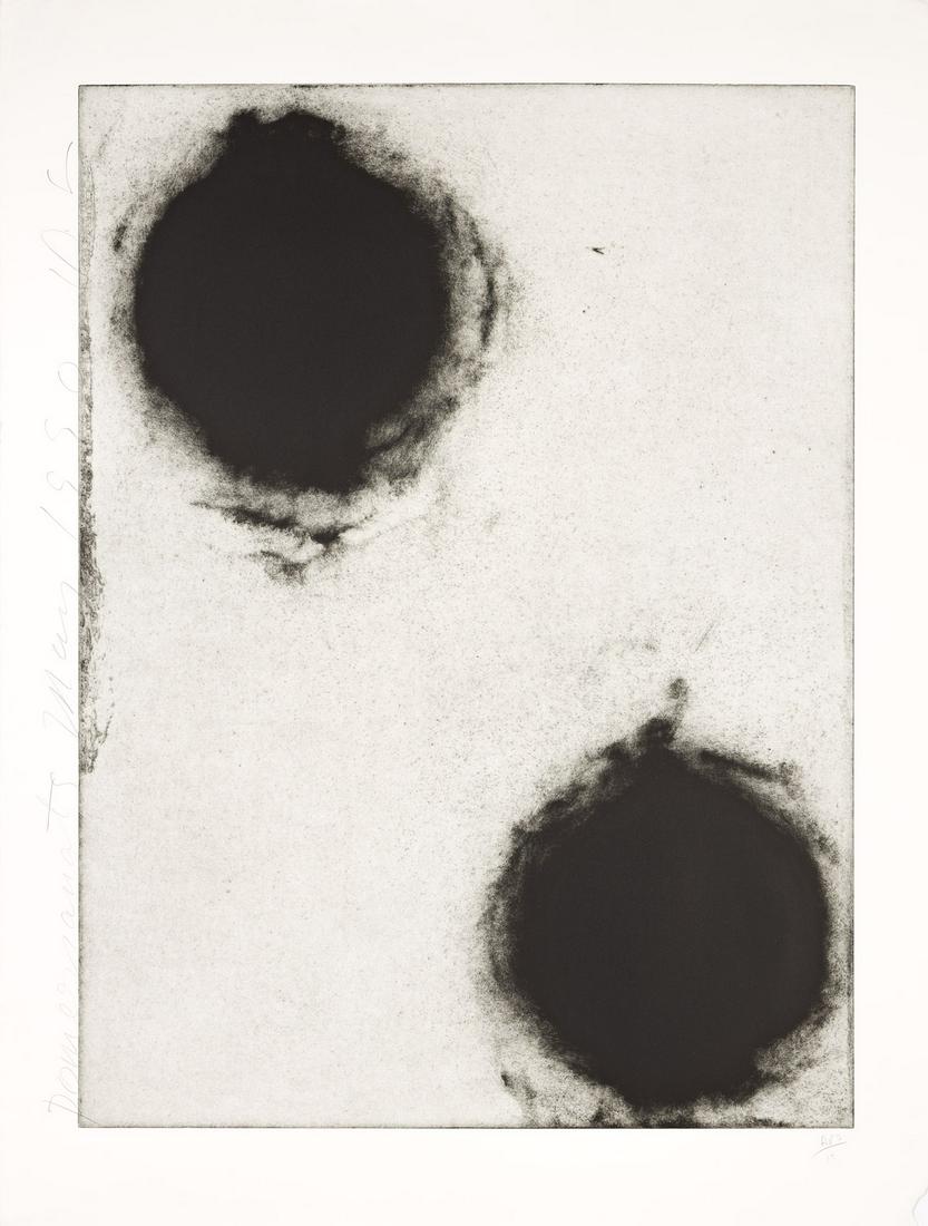 DONALD SULTAN Pomegranates, May 1990 (II). (1 of 1)