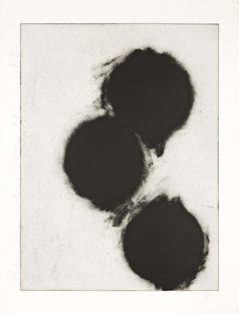 DONALD SULTAN Pomegranates, May 1990 (I). (1 of 1)