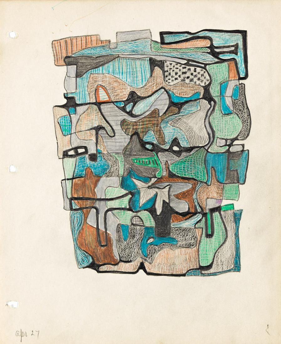 IBRAM LASSAW (1913 - 2003, AMERICAN) Untitled. (1 of 1)