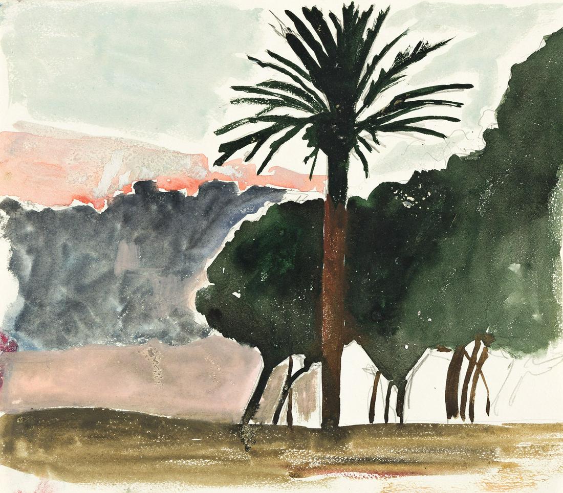 JOSEPH STELLA (1877 - 1946, AMERICAN) Untitled, (Tropical Landscape). (1 of 1)