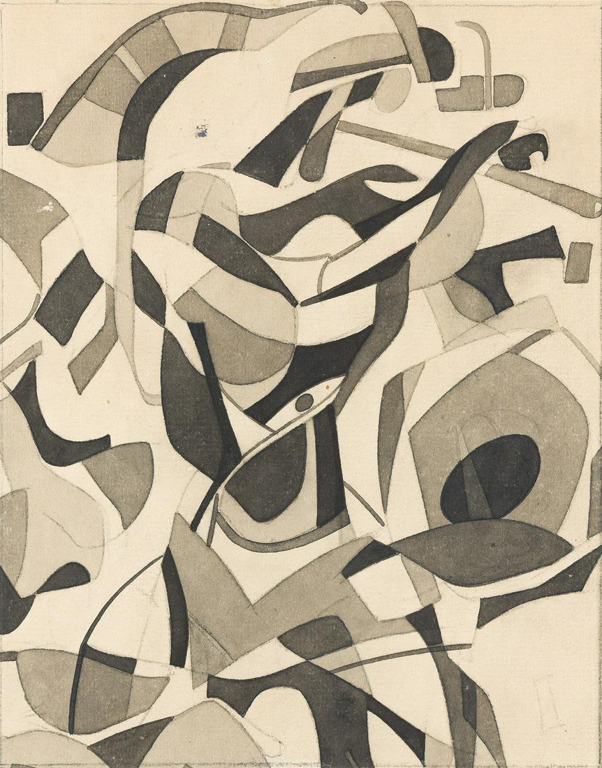 CARL HOLTY (1900 - 1973, AMERICAN) Untitled. (1 of 1)