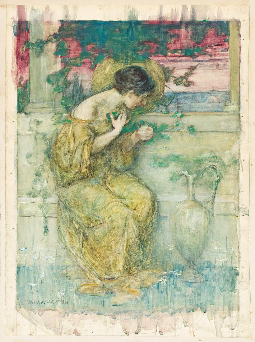 Parrish, Clara Weaver (1861-1925) Isabella and the Pot of Basil. (1 of 1)