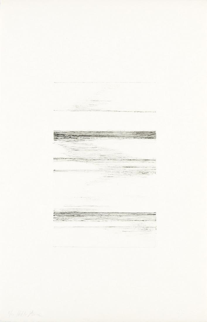 Sterne, Hedda (1910-2011) Untitled (The Vertical Horizontals I, II, IV and V). (1 of 4)