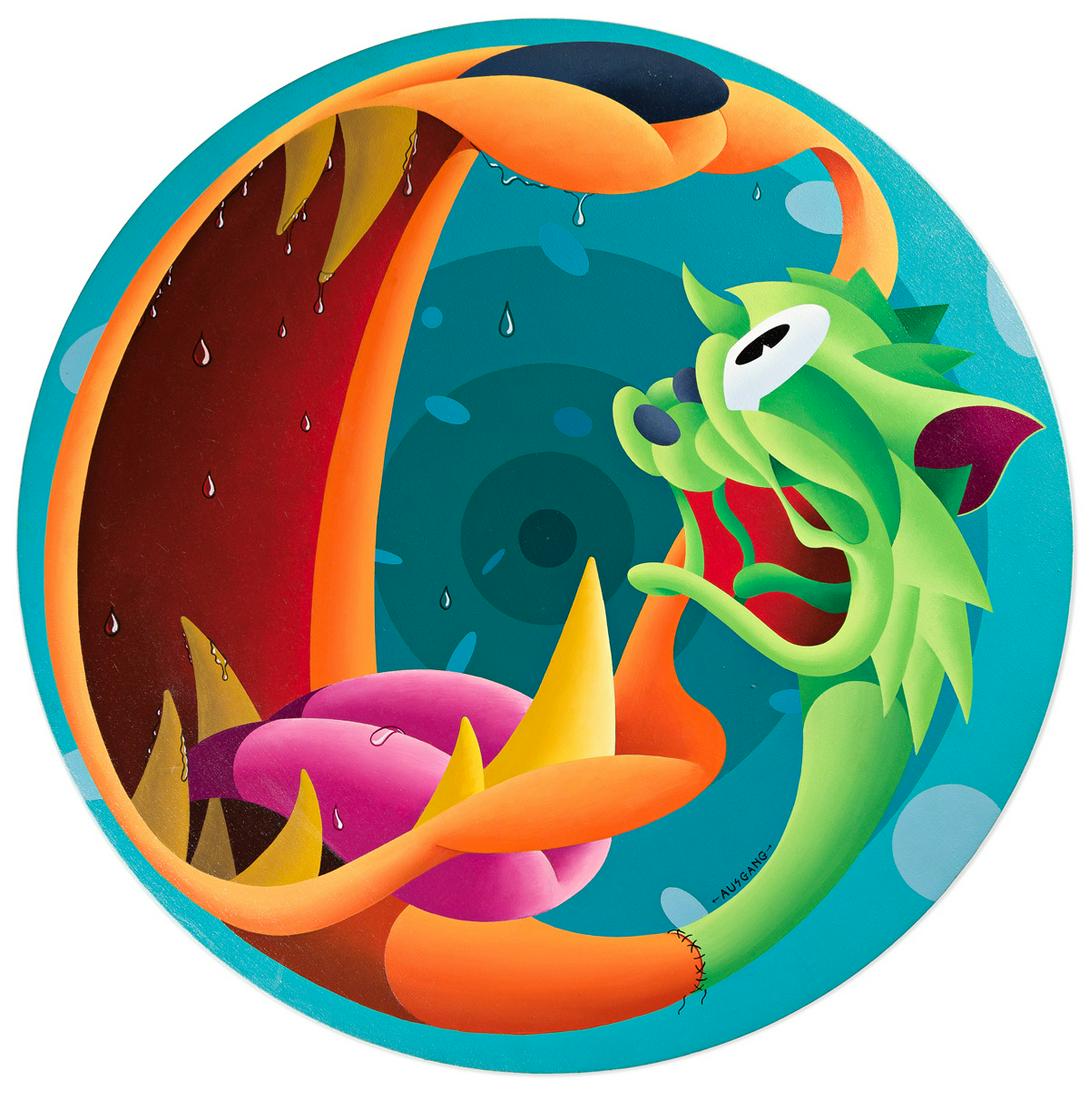 ANTHONY AUSGANG (1959-) "Joined at Birth." (1 of 1)