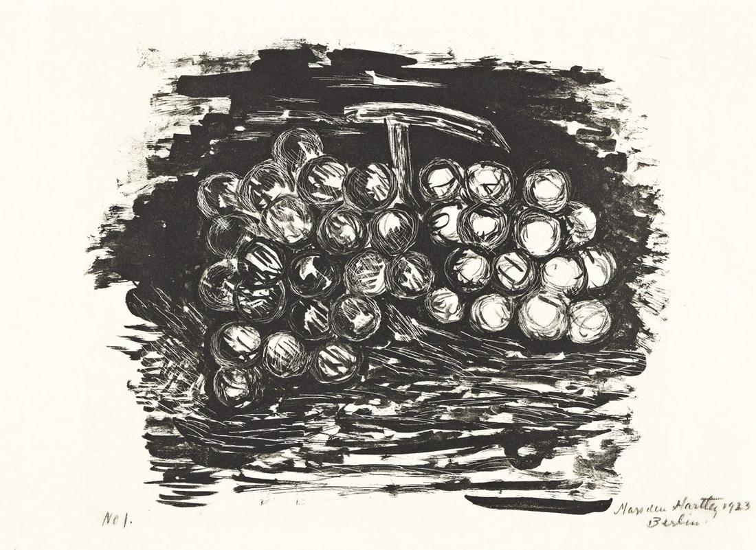 MARSDEN HARTLEY Grapes. (1 of 1)