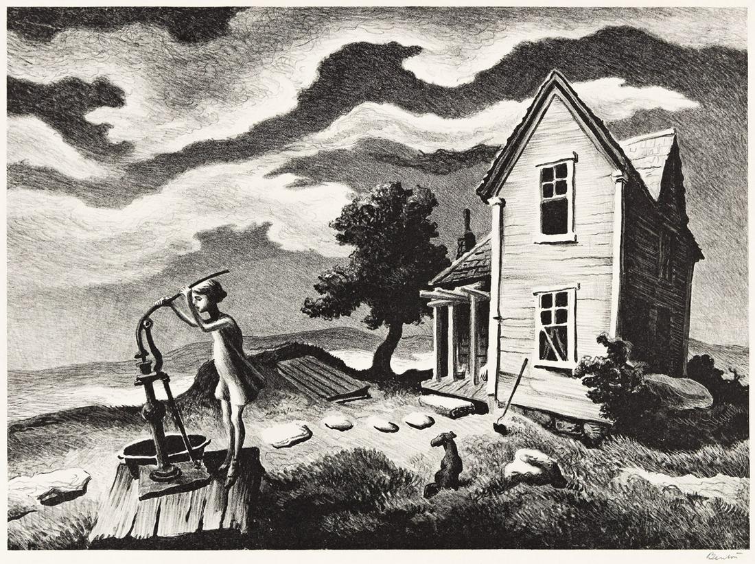 THOMAS HART BENTON The Farmer's Daughter. (1 of 1)