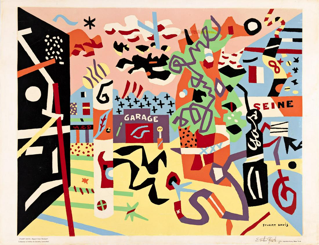 STUART DAVIS (AFTER) Report from Rockport. (1 of 1)