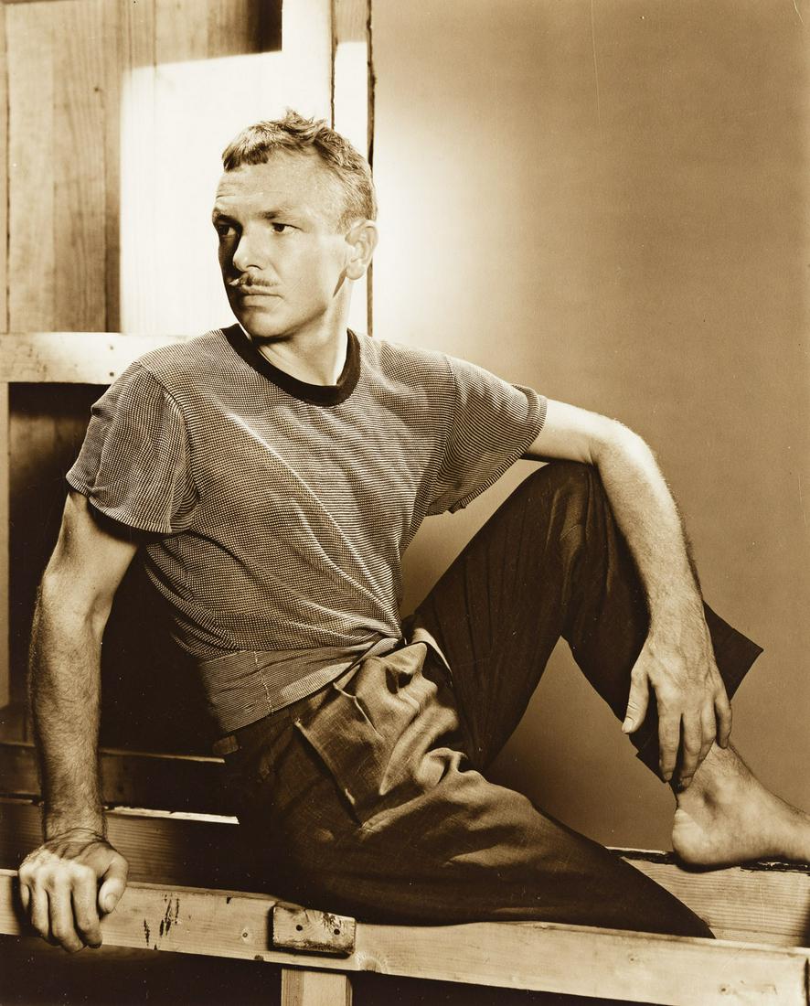 GEORGE PLATT LYNES (1907-1955) Portrait of Jared French. (1 of 1)