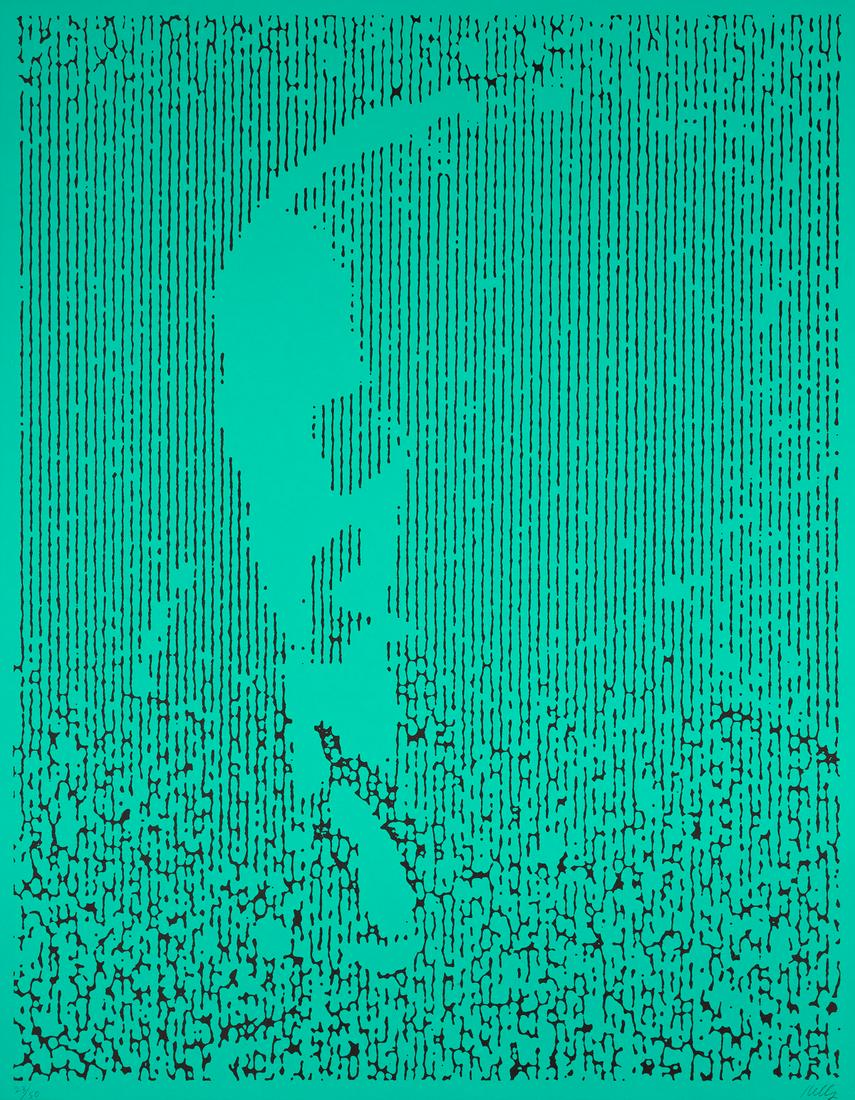 ELLSWORTH KELLY (1923-2015) Two color lithographs. (1 of 2)