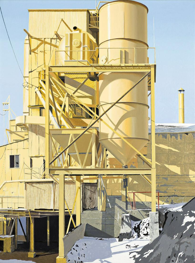 WALTER HATKE Two oils on linen. (1 of 4)