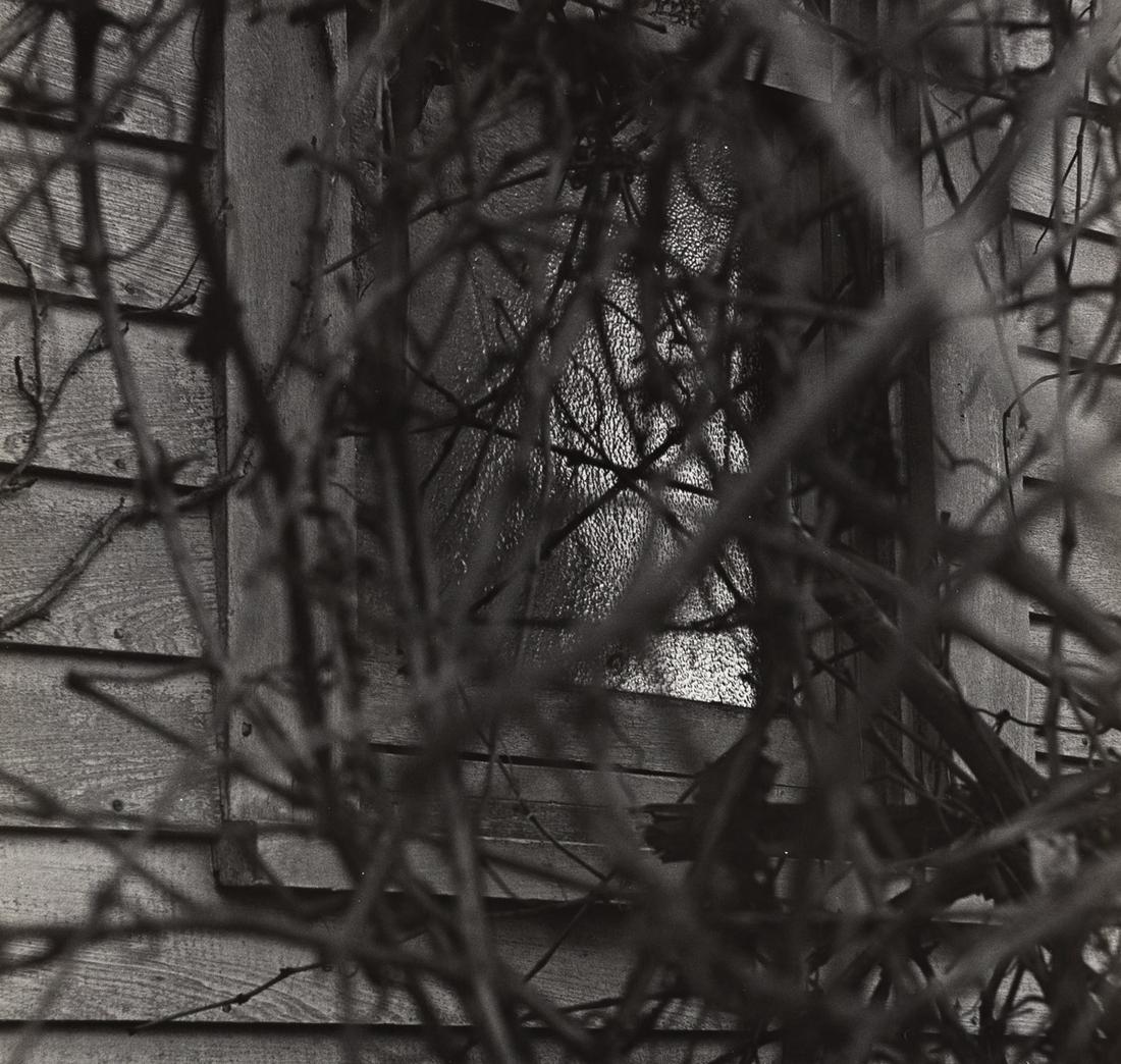 RALPH EUGENE MEATYARD (1925-1972) Untitled (I-Cross).: RALPH EUGENE MEATYARD (1925-1972) Untitled (I-Cross). Silver print, the image measuring 7½x8 inches (19.1x20.3 cm.), with Madelyn O. Meatyard's signature in ink, and the title and date in pencil