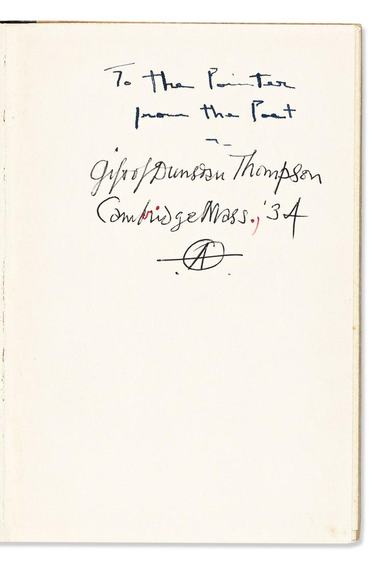 STEVENS, WALLACE. Harmonium. (1 of 2)