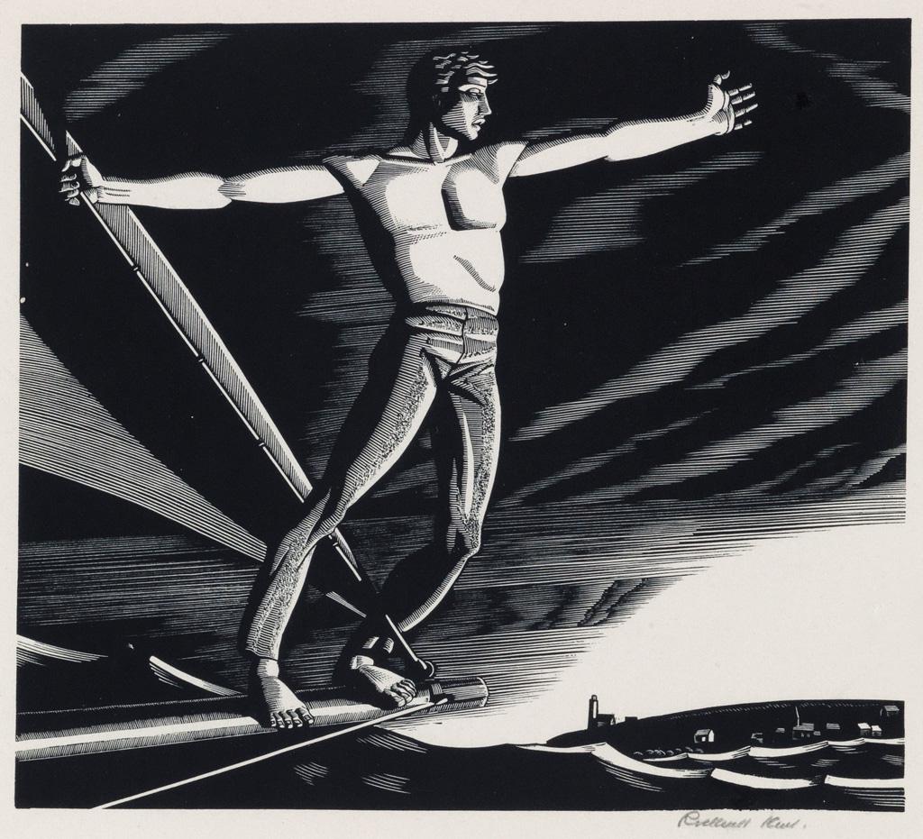 ROCKWELL KENT Home Port. (1 of 1)