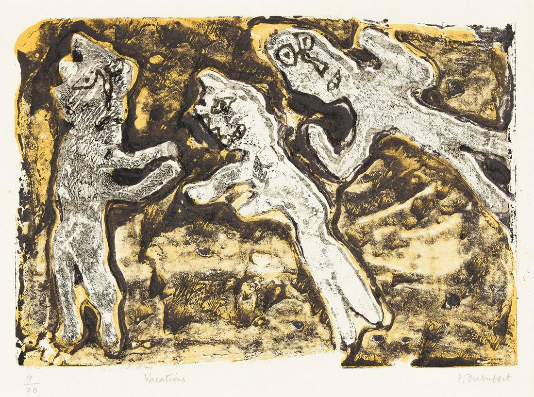JEAN DUBUFFET Vacations. (1 of 1)