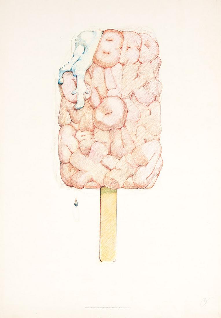 CLAES OLDENBURG Alphabet in the Form of a Good Humor Bar. (1 of 1)