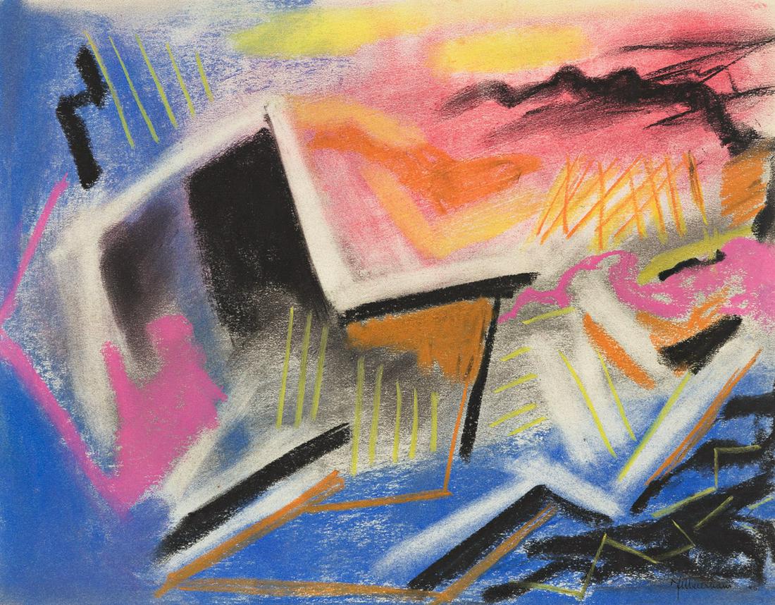 JOSEPH MEIERHANS (1890 - 1980, SWISS/AMERICAN) i) Untitled, (No 69 S), and ii) Untitled, (No 7 S), (1 of 2)