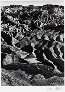 ARTHUR ROTHSTEIN (1915-1985) Mountain landscape * View of River Valley, possibly in the Wasatch: ARTHUR ROTHSTEIN (1915-1985)Mountain landscape * View of River Valley, possibly in the Wasatch Range. Silver prints, the images measuring approximately 302x222 mm; 11x8¾ inches, the sheets 356x
