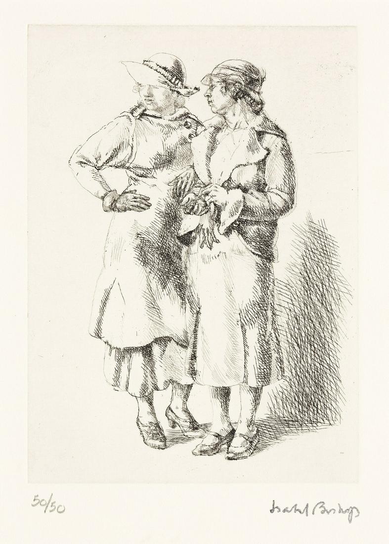 ISABEL BISHOP (1902-1988) Spectators. (1 of 1)