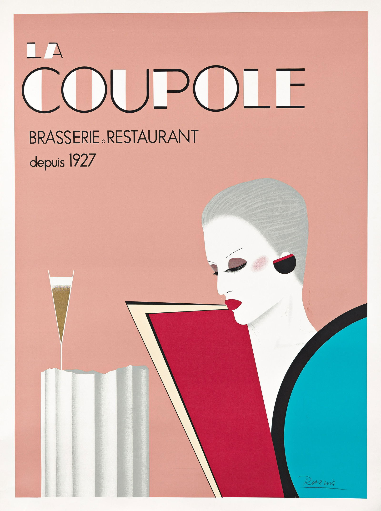 RAZZIA (GÉRARD COURBOULEIX DÉNÉRIAZ, 1950- ).  [LA COUPOLE] & [LE PARFUM]. Two (1 of 1)