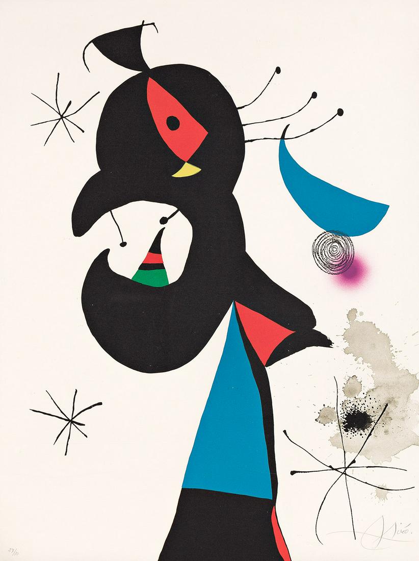 JOAN MIRÓ Montroig 4. (1 of 1)