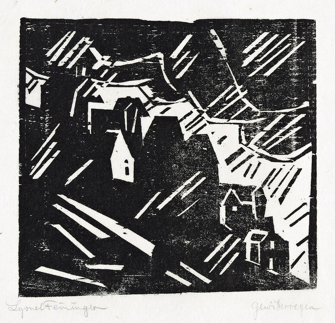 LYONEL FEININGER Gewitterregen. (1 of 1)
