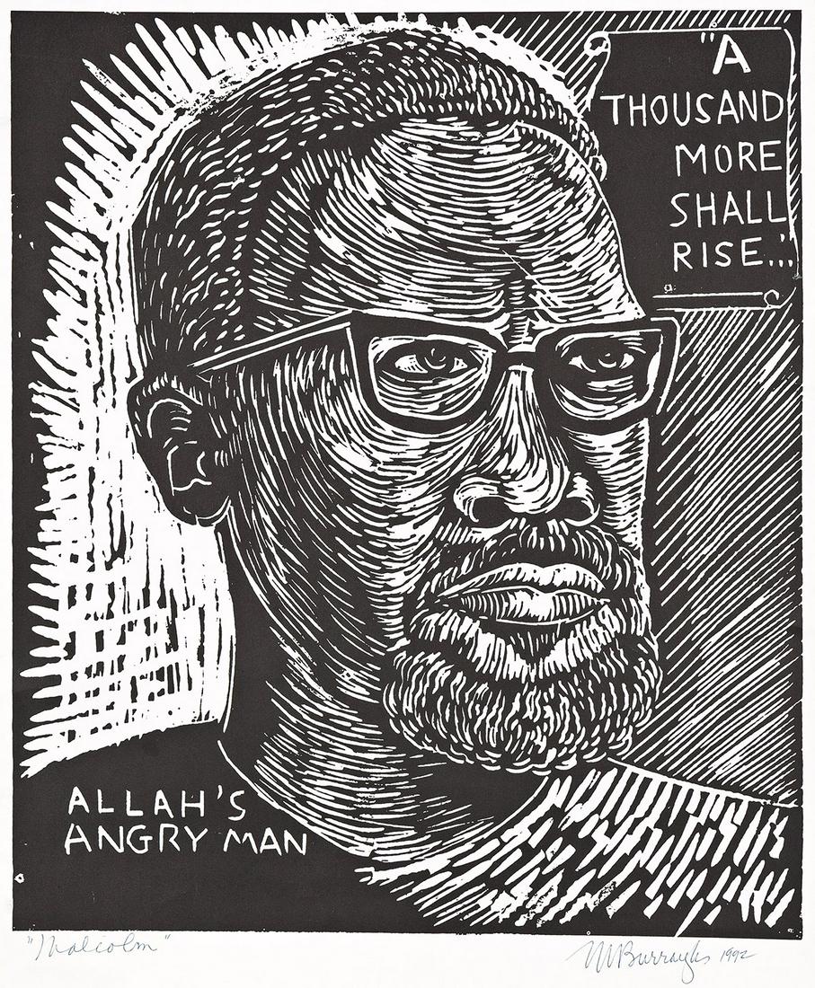 MARGARET BURROUGHS (1917 - 2010) Malcolm. (1 of 1)