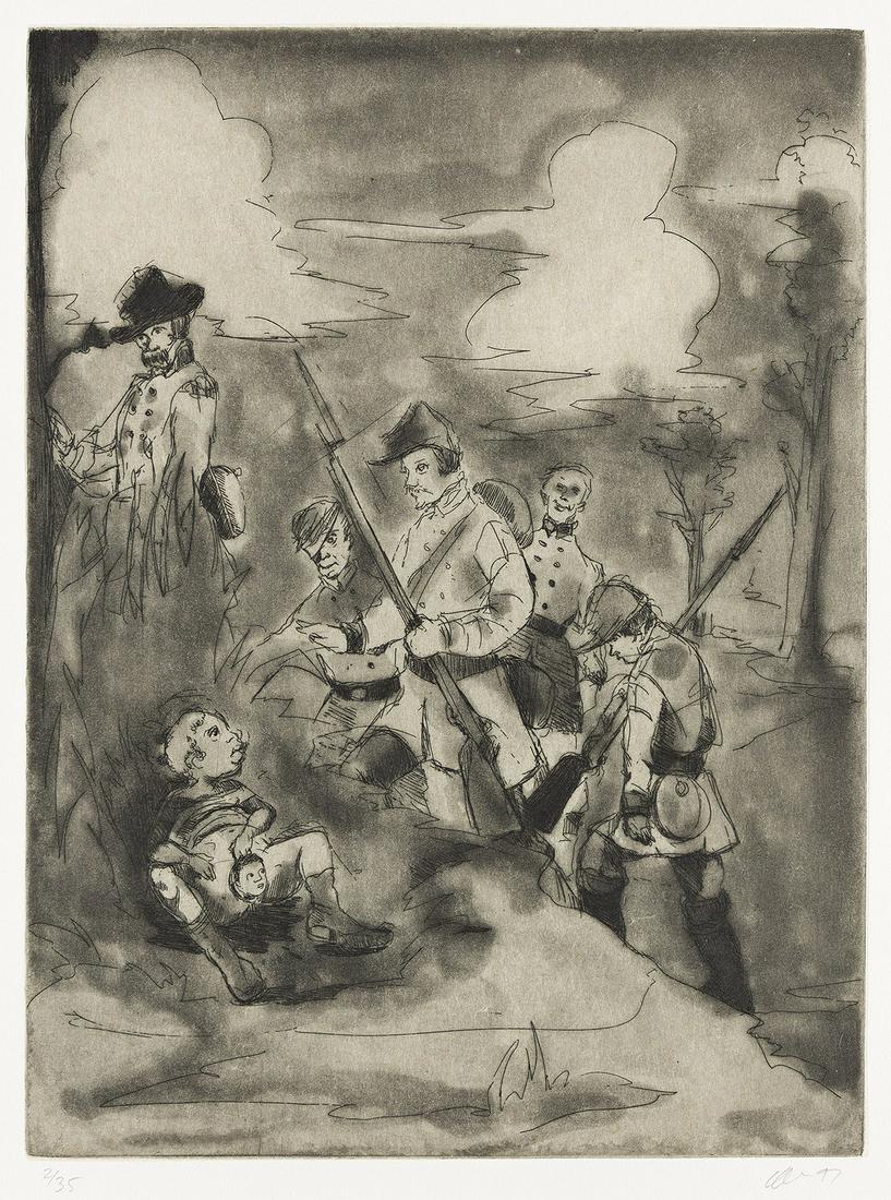 KARA WALKER (1969 - ) Lil Patch of Woods. (1 of 1)