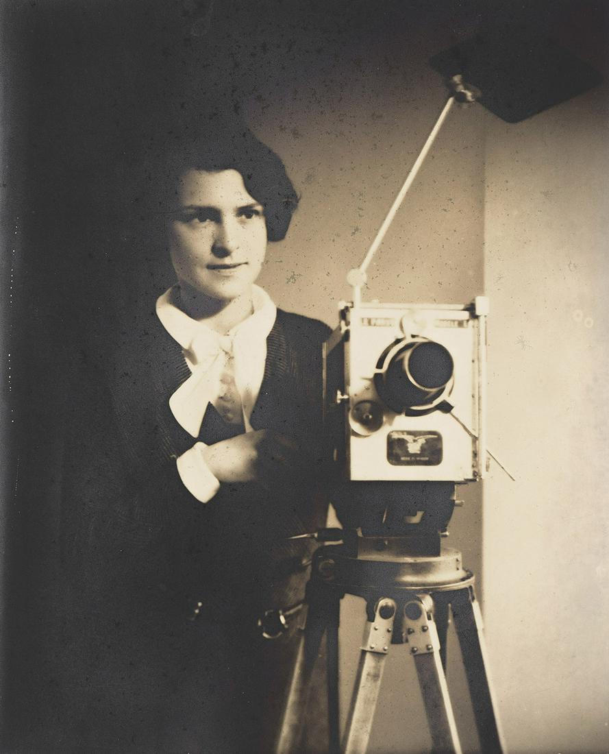 H. RICHARDSON CREMER (active 1920s-40s) A pair of portraits of Margaret Bourke-White. (1 of 2)