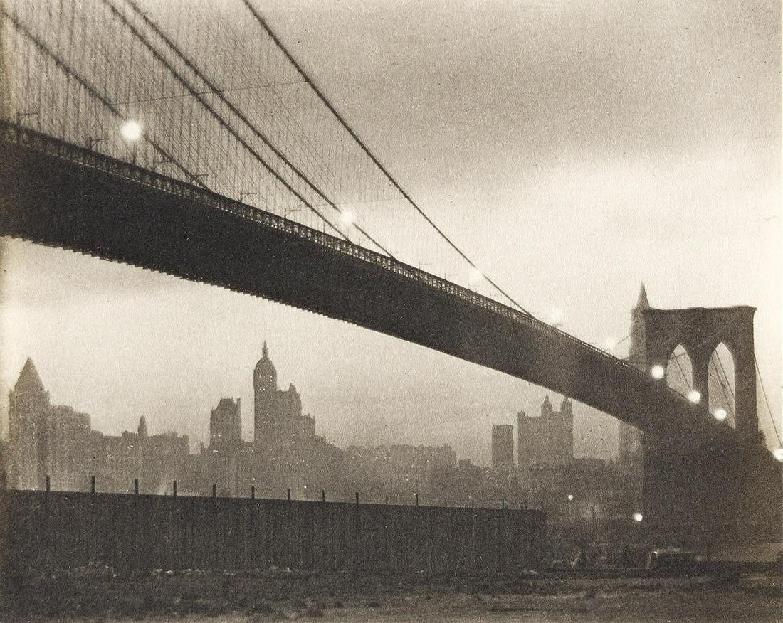 KARL STRUSS (1886-1981) A Portfolio 1909/29.: KARL STRUSS (1886-1981) A Portfolio 1909/29. With 15 (of 15) beautiful photographs spanning the early decades of Struss' career. Platinum prints, the images measuring 2¾x3¾ to 4x3 inches (7x