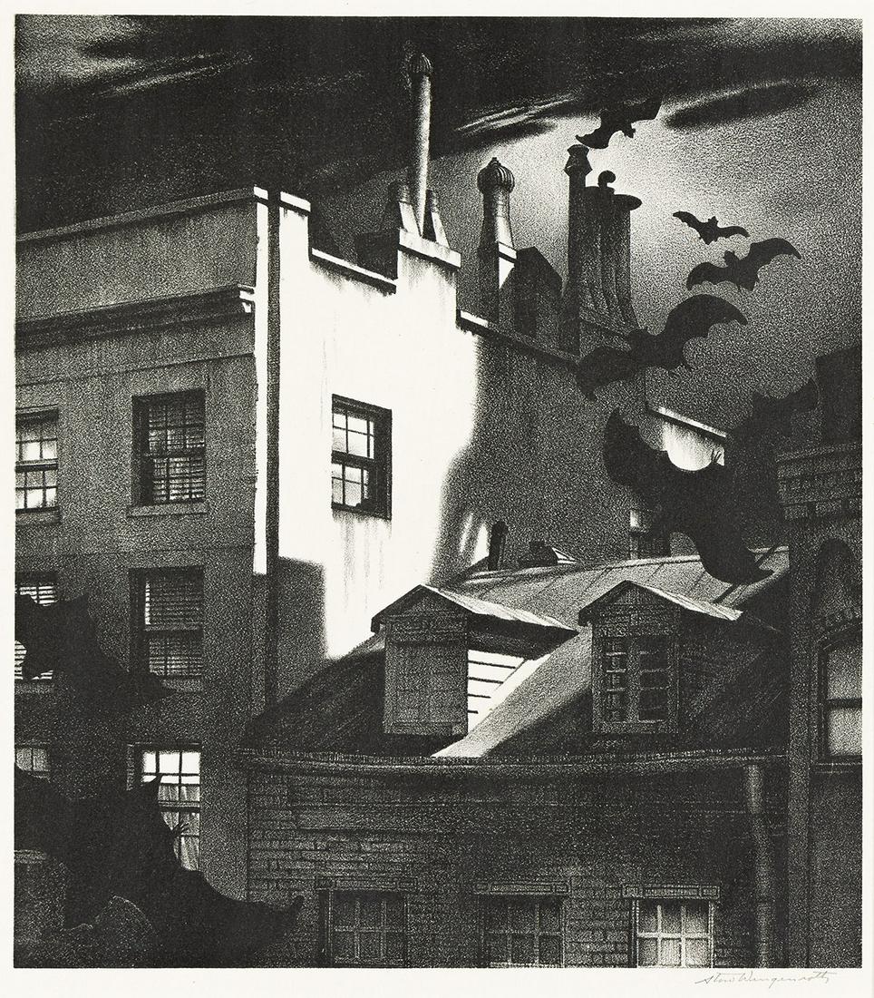 STOW WENGENROTH Strange Visitors. (1 of 1)